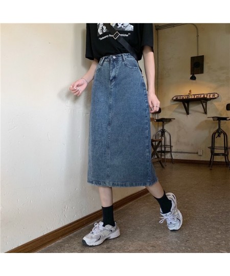 Wholesale 2023 spring summer autumn new fashion casual sexy women Skirt woman female OL jean skirts Ay0202 $36.48 - Skirts