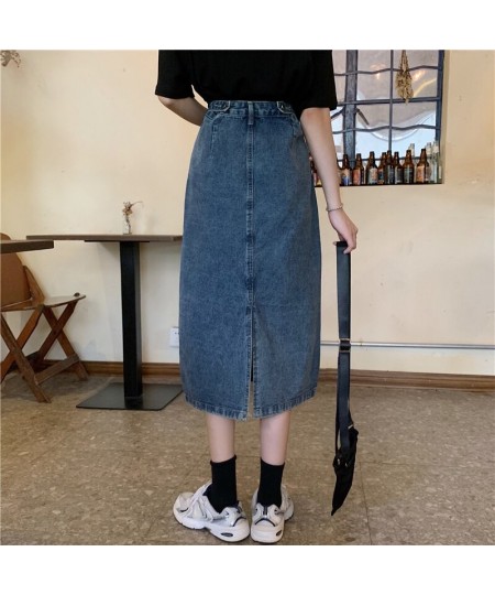 Wholesale 2023 spring summer autumn new fashion casual sexy women Skirt woman female OL jean skirts Ay0202 $36.48 - Skirts