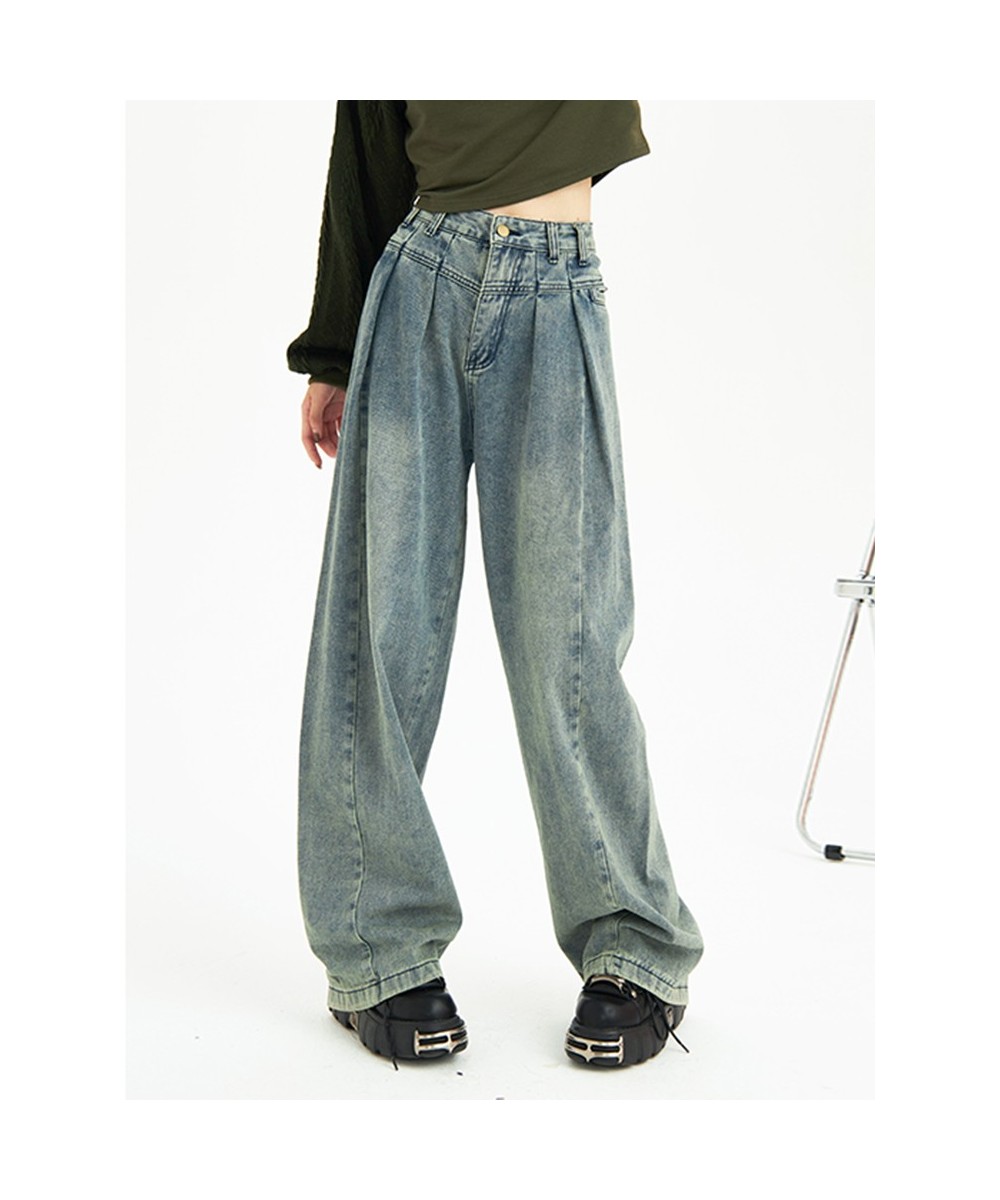 Harajuku Y2K Jeans Women Streetwear Vintage Wide Leg Pants Super Loose High Street Pantalones Korean Fashion Baggy Pant $59.6...