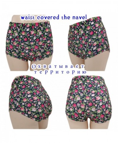 High Waist Women's Panties Women's Panties With A Floral Print Women's Panties In Large Sizes High Rise Women's Underpants $1...