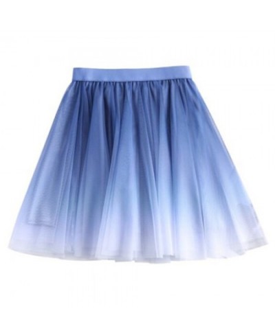 Adult Tutu Skirt Women Summer Vintage Tulle Skirt Korean Style Dancewear Party Costume Ball Gown Mini Skirt $47.65 - Skirts