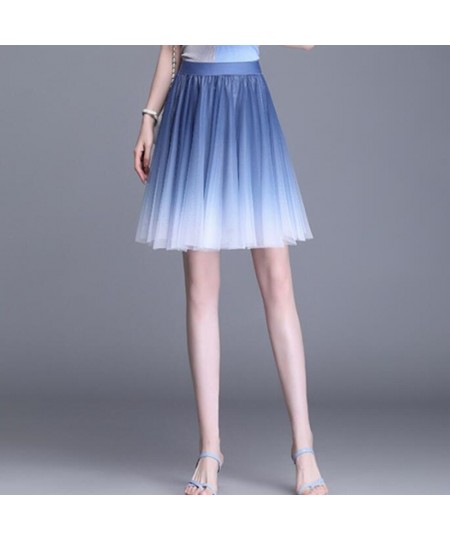 Adult Tutu Skirt Women Summer Vintage Tulle Skirt Korean Style Dancewear Party Costume Ball Gown Mini Skirt $47.65 - Skirts