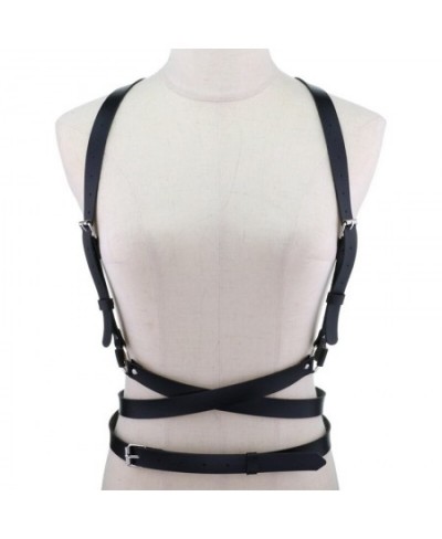 Women's Sexy Garter Body Bondage Fashionable Punk Leather Women's Bound Waist Strap Suspender Gothic Harajuku Belt $21.16 - U...