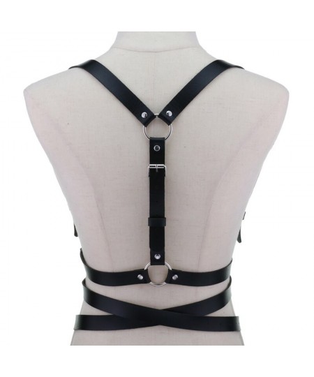 Women's Sexy Garter Body Bondage Fashionable Punk Leather Women's Bound Waist Strap Suspender Gothic Harajuku Belt $21.16 - U...