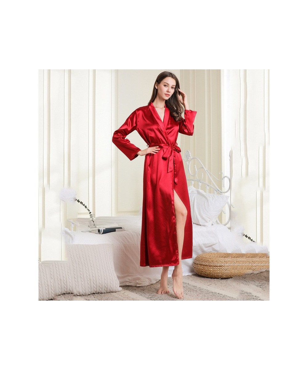 Night Robe Kimono Bathrobe Long For Summer Sexy Kimono 21-116 $31.48 - Sleepwears