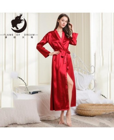 Night Robe Kimono Bathrobe Long For Summer Sexy Kimono 21-116 $31.48 - Sleepwears