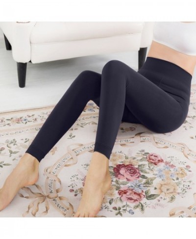 Fashion Women Stretch Fleece Winter Pants Warm Leggings Ankle-Length Pants Plus Size woman Stretch Straight Leg Pants XS-3XL ...