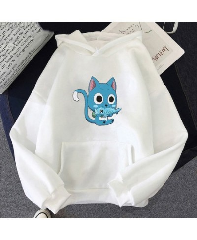 Japanese Anime Kawaii Female Sweatshirts Manga Fairy Tail Graphic Hoodies 2023 Women Men Fashion Pullovers Funny Cartoon $34....