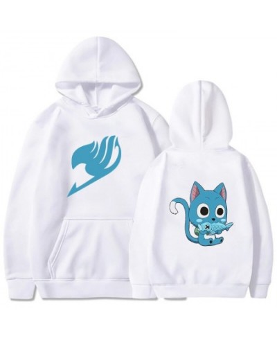 Japanese Anime Kawaii Female Sweatshirts Manga Fairy Tail Graphic Hoodies 2023 Women Men Fashion Pullovers Funny Cartoon $34....