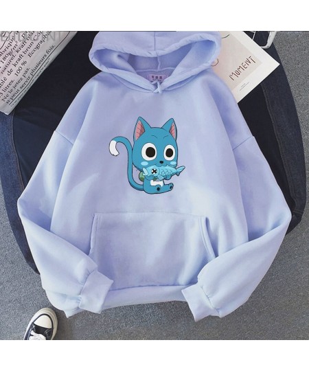 Japanese Anime Kawaii Female Sweatshirts Manga Fairy Tail Graphic Hoodies 2023 Women Men Fashion Pullovers Funny Cartoon $34....