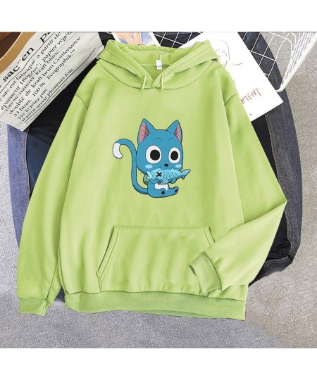 Japanese Anime Kawaii Female Sweatshirts Manga Fairy Tail Graphic Hoodies 2023 Women Men Fashion Pullovers Funny Cartoon $34....