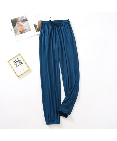 2023 Spring Autumn Women Modal Sleep Bottoms Female Cool night trousers sleepwear pyjama Ladies Casual Simple pajama pants $3...