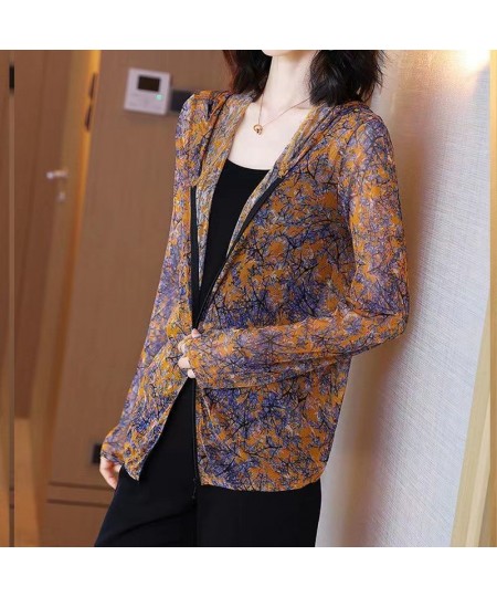 2023 New Summer Intellectual Vintage Korean Fashion Street Creative Hipster Aesthetic Jacket Print Flowers Long-sleeve Vest T...