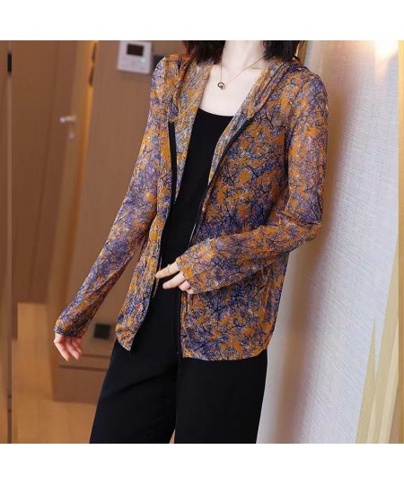 2023 New Summer Intellectual Vintage Korean Fashion Street Creative Hipster Aesthetic Jacket Print Flowers Long-sleeve Vest T...