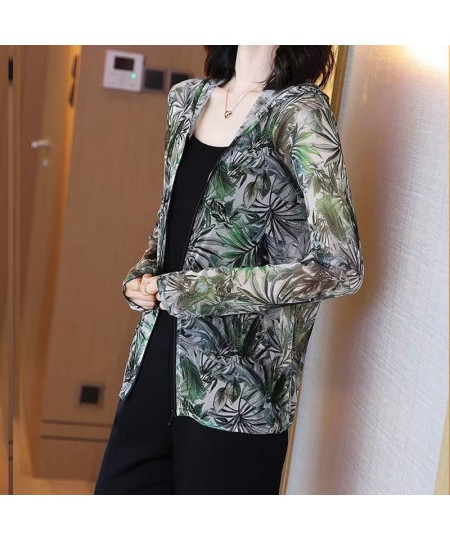 2023 New Summer Intellectual Vintage Korean Fashion Street Creative Hipster Aesthetic Jacket Print Flowers Long-sleeve Vest T...