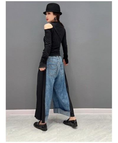 2022 New Korean Version Fashion Trend Temperament Versatile Jeans Women's Clothing Black Jeans $67.75 - Jeans