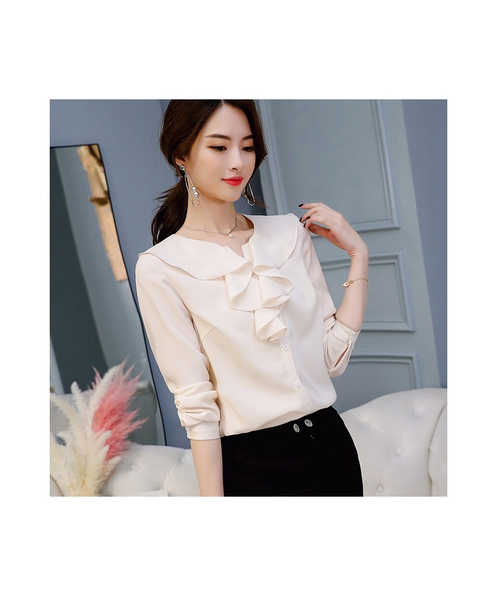 Women's Blouse Spring Autumn Shirt Summer Fashion Long Sleeve Shirts Plus Size Womens Tops Elegant Blouses Ladies Top $54.38 ...