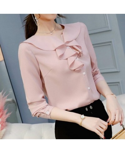 Women's Blouse Spring Autumn Shirt Summer Fashion Long Sleeve Shirts Plus Size Womens Tops Elegant Blouses Ladies Top $54.38 ...