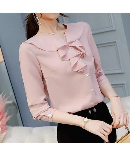 Women's Blouse Spring Autumn Shirt Summer Fashion Long Sleeve Shirts Plus Size Womens Tops Elegant Blouses Ladies Top $54.38 ...