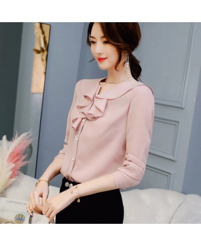 Women's Blouse Spring Autumn Shirt Summer Fashion Long Sleeve Shirts Plus Size Womens Tops Elegant Blouses Ladies Top $54.38 ...