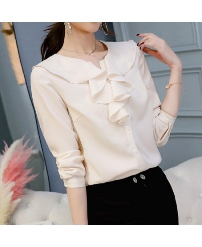 Women's Blouse Spring Autumn Shirt Summer Fashion Long Sleeve Shirts Plus Size Womens Tops Elegant Blouses Ladies Top $54.38 ...