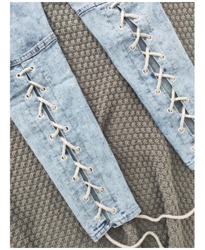 Strap Jeans Women's Clothing 2022 Summer Autumn New Women's Clothing Strap Corns Jeans Casual Jeans Cargo Pants Women $53.95 ...