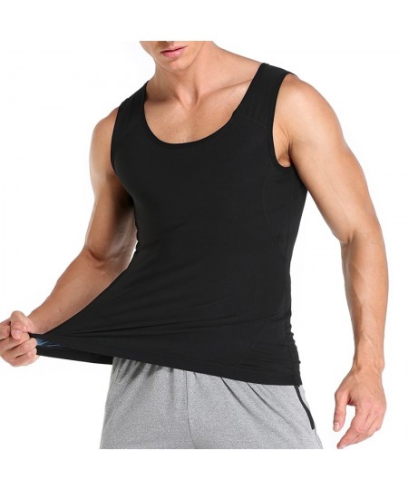 Women Thermo Sweat Vest Men Sauna Tank Top Slimming Belly Compression Waist Trainer Fat Burning Abdomen Workout Shirt Gym $24...