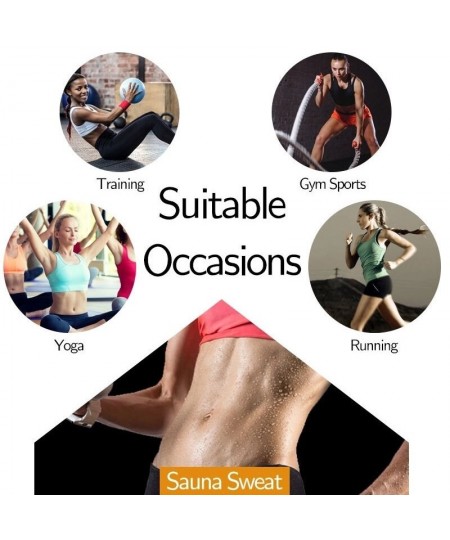 Women Thermo Sweat Vest Men Sauna Tank Top Slimming Belly Compression Waist Trainer Fat Burning Abdomen Workout Shirt Gym $24...