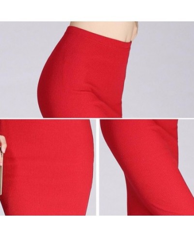 Summer Women Skirts 2022 Casual Mid-Calf Sexy Girls Pencil Skirt Slim Red Short Female Package Hip Skirts Femme Faldas Mujer ...