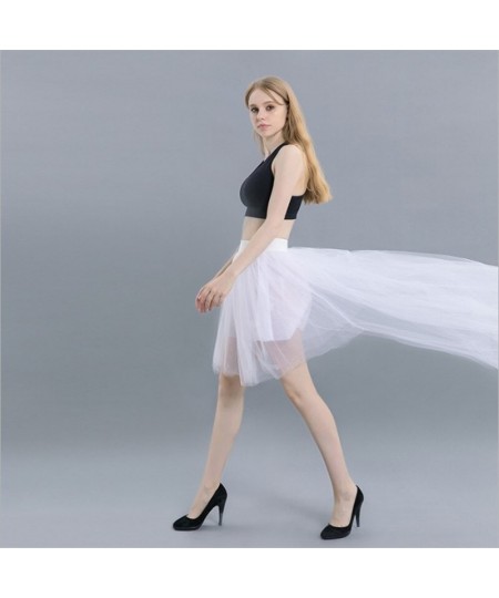 Asymmetric 3 color mesh chemise fit comfort summer sexy ladies ballet skirt party dance Lolita mini skirt $27.29 - Skirts