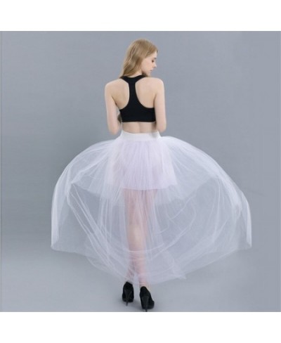 Asymmetric 3 color mesh chemise fit comfort summer sexy ladies ballet skirt party dance Lolita mini skirt $27.29 - Skirts