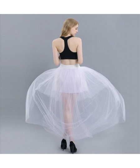 Asymmetric 3 color mesh chemise fit comfort summer sexy ladies ballet skirt party dance Lolita mini skirt $27.29 - Skirts