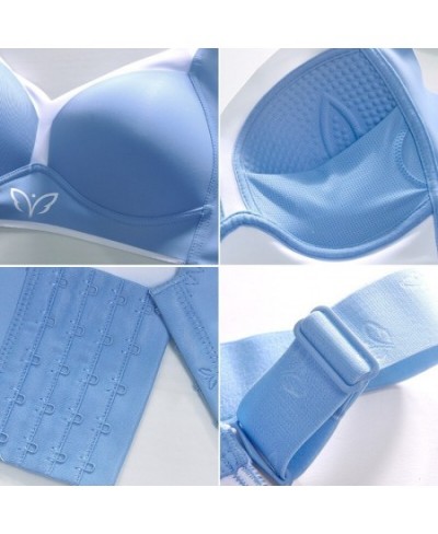 Seamless Bras for Women Plus Size Wireless Brassiere Lightly Lined Full Coverage Bra C D E Cup $40.07 - Underwear