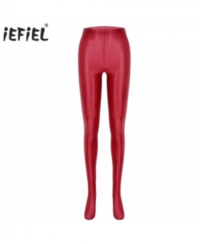 Womens Fashion Glossy Pantyhose Ballet Dance Yoga Leggings Pants Training Fitness Workout Sports Trousers Tights $24.83 - Bot...