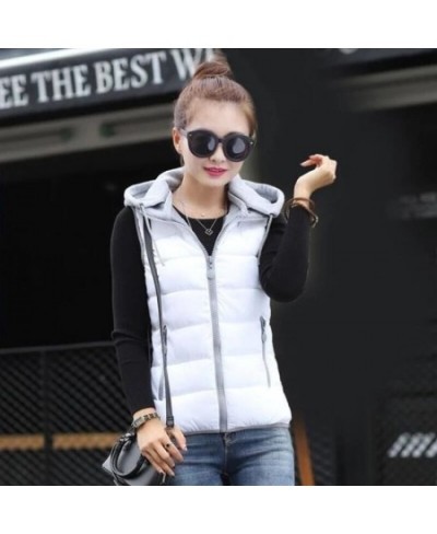 Sleeveless Jackets Women Clothes New 2023 Autumn Winter Vests Women Waistcoat Short Slim Thickening Warm Vest Female Coat Bla...