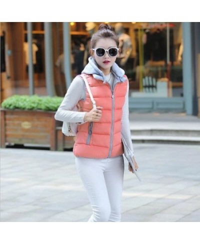 Sleeveless Jackets Women Clothes New 2023 Autumn Winter Vests Women Waistcoat Short Slim Thickening Warm Vest Female Coat Bla...