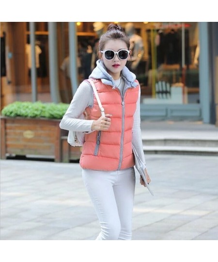 Sleeveless Jackets Women Clothes New 2023 Autumn Winter Vests Women Waistcoat Short Slim Thickening Warm Vest Female Coat Bla...