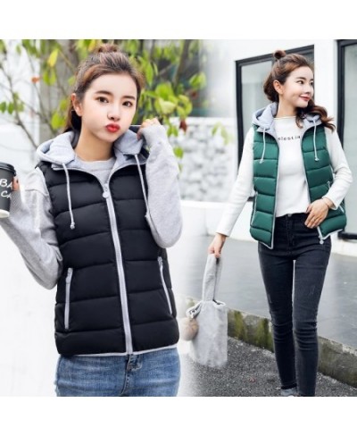 Sleeveless Jackets Women Clothes New 2023 Autumn Winter Vests Women Waistcoat Short Slim Thickening Warm Vest Female Coat Bla...