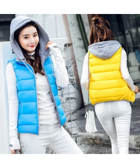 Sleeveless Jackets Women Clothes New 2023 Autumn Winter Vests Women Waistcoat Short Slim Thickening Warm Vest Female Coat Bla...