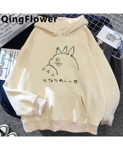 Anime My Neighbor Anime Hoodies Women Japanese Kawaii Spirited Away Sweatshirt Miyazaki Hayao Funny Cartoon Hoody Female $31....