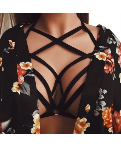 Hollow Out Bandage Cage Bras For Women Strappy Bra Bralette Bustier Sexy Underwear Lingerie Brassiere Women Harness Bra $9.68...