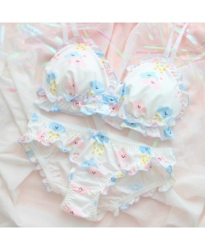 Bra and Panties Set Sexy Lingerie Porno Cute Girls Japanese Wirefree Soft Underwear Sleep Intimates Kawaii Lolita Nightwear $...