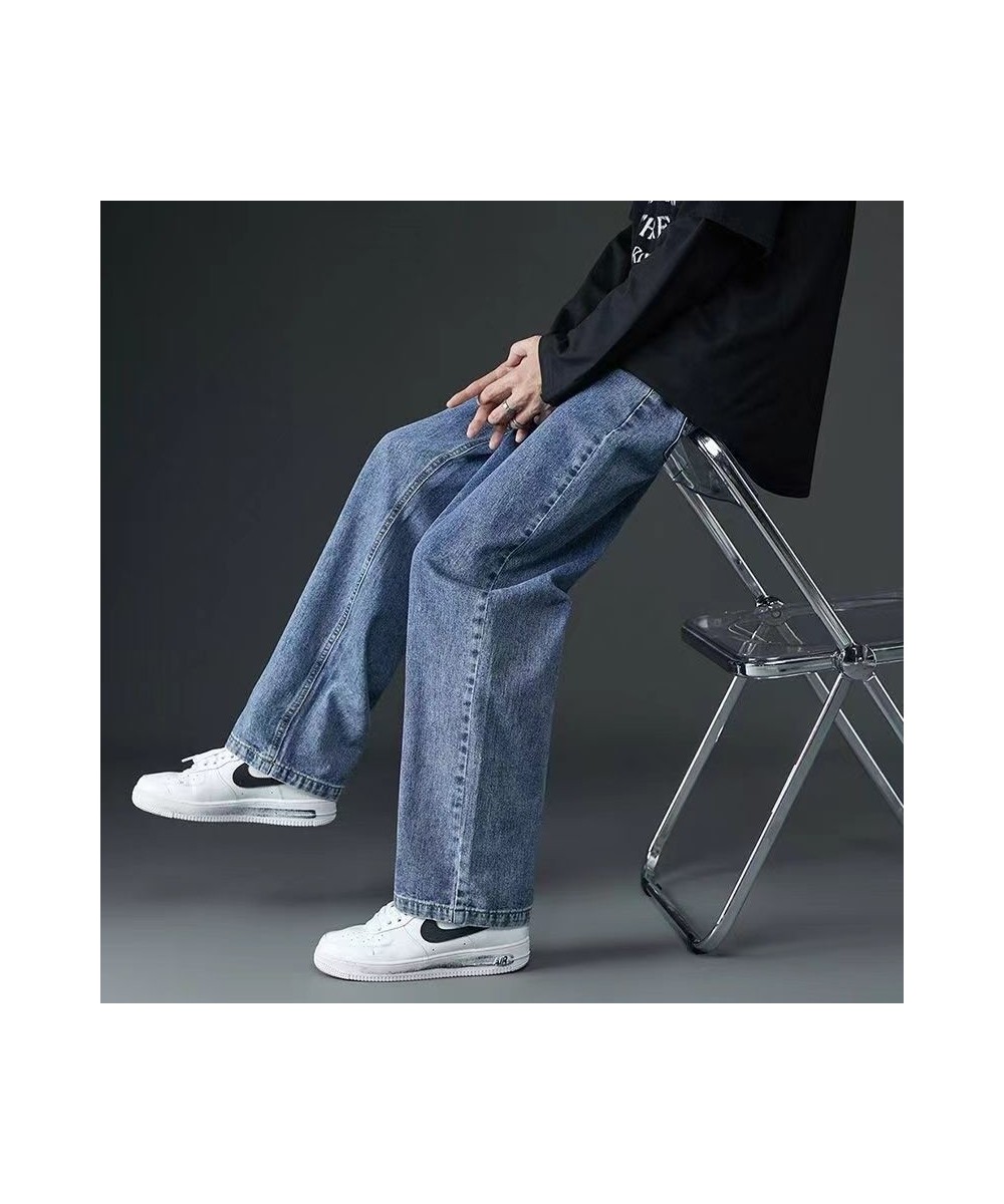 Y2K Streetwear Oversize Vintage Korean Fashion Boyfriend Jeans For Trousers Women Denim Wide-legged Baggy Pants Women's Botto...