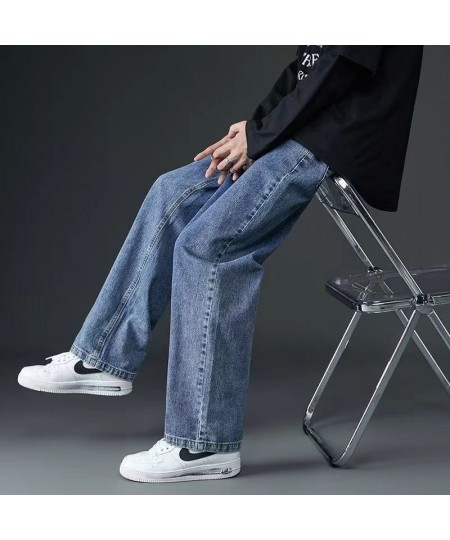 Y2K Streetwear Oversize Vintage Korean Fashion Boyfriend Jeans For Trousers Women Denim Wide-legged Baggy Pants Women's Botto...