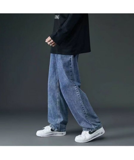 Y2K Streetwear Oversize Vintage Korean Fashion Boyfriend Jeans For Trousers Women Denim Wide-legged Baggy Pants Women's Botto...