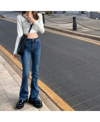 High Waist Loose Comfortable Jeans for Women Wide Leg Pants Elastic Fashion Boyfriend Style Denim Jean Flared Trousers Mokiji...