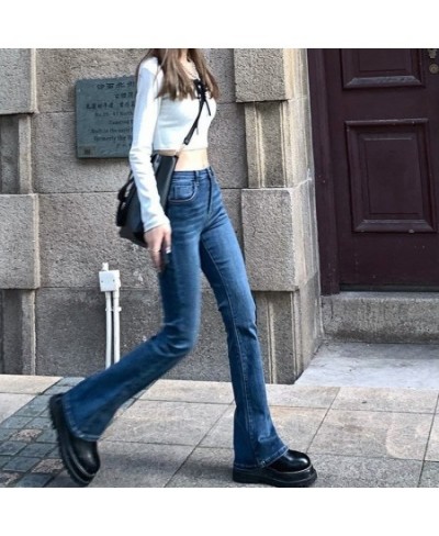 High Waist Loose Comfortable Jeans for Women Wide Leg Pants Elastic Fashion Boyfriend Style Denim Jean Flared Trousers Mokiji...