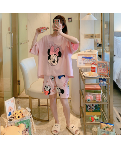 Minnie Mouse Women Pajamas Set Sleepwear Summer 2023 Soft Mujer Pijamas Nuisette Lingerie Nightwear Pyjamas Pjs Suit 2Pcs $33...