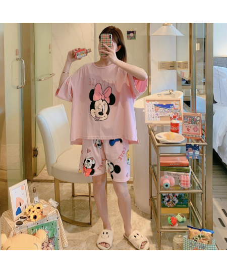 Minnie Mouse Women Pajamas Set Sleepwear Summer 2023 Soft Mujer Pijamas Nuisette Lingerie Nightwear Pyjamas Pjs Suit 2Pcs $33...