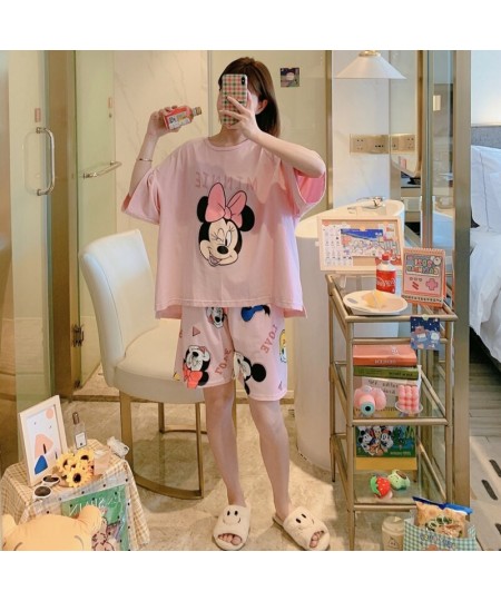 Minnie Mouse Women Pajamas Set Sleepwear Summer 2023 Soft Mujer Pijamas Nuisette Lingerie Nightwear Pyjamas Pjs Suit 2Pcs $33...